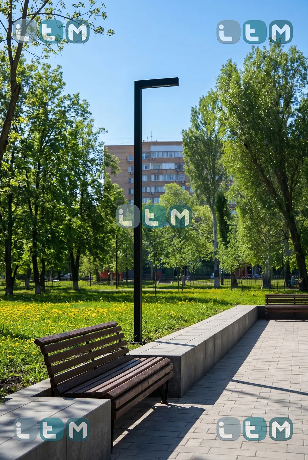 г. Самара поставка паркового освещения